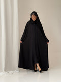 S779 عباية مع طرحة دبل كلوش انترنت