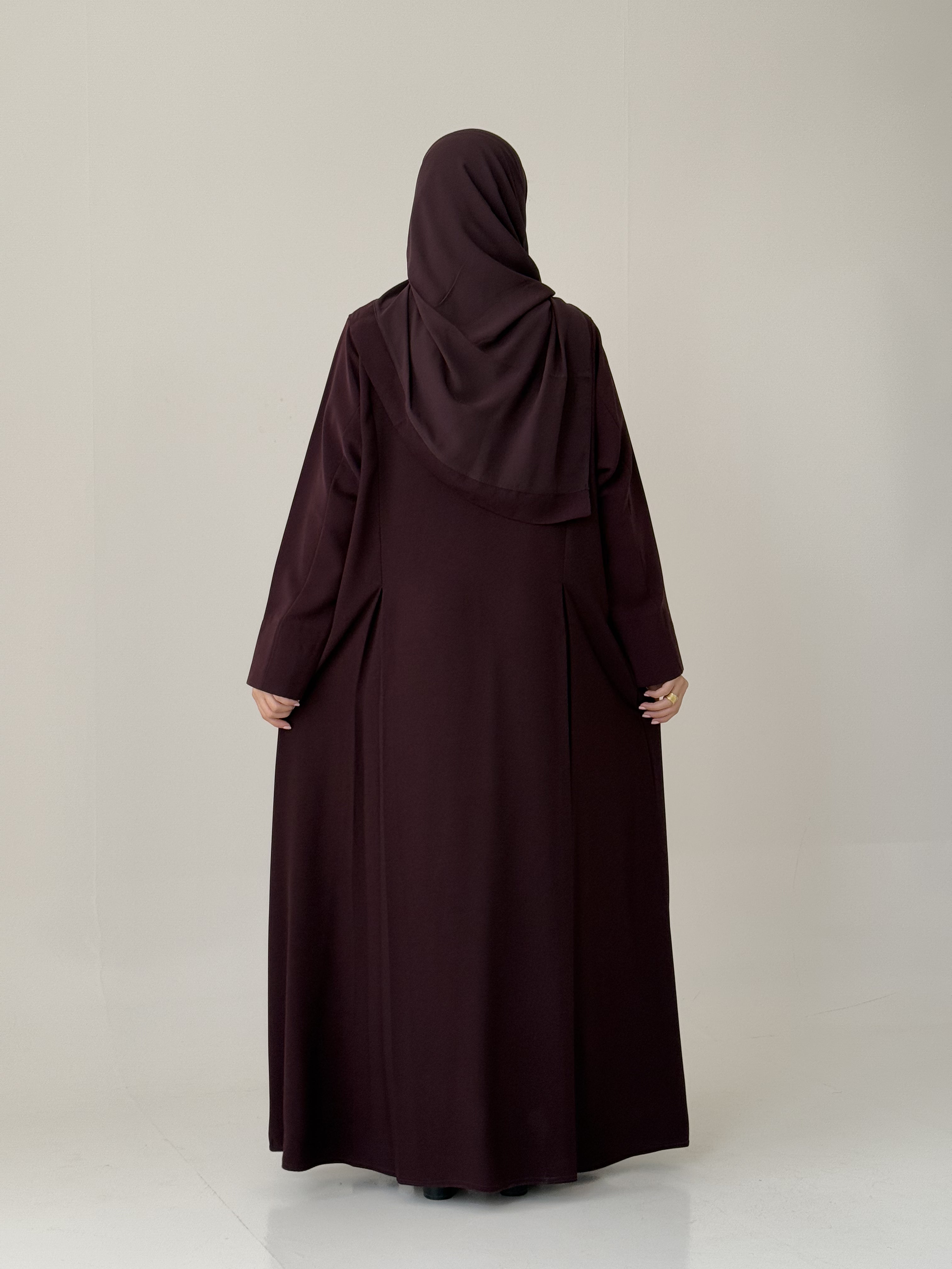 S788 عباية نسائي مع طرحة