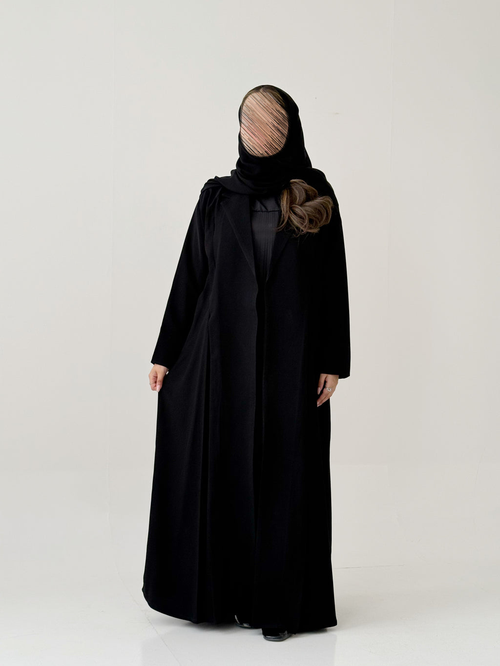 S788 عباية نسائي مع طرحة