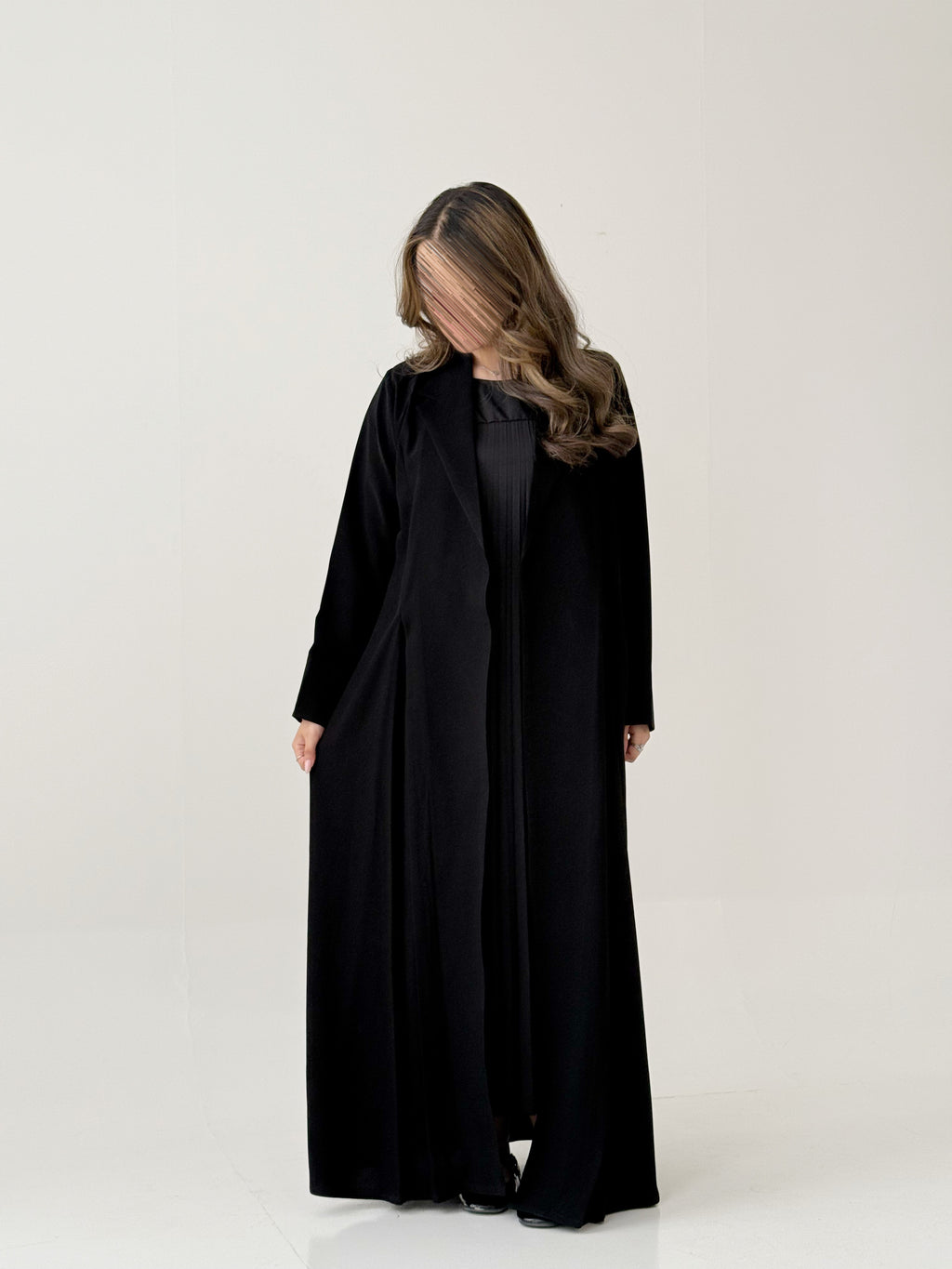 S788 عباية نسائي مع طرحة