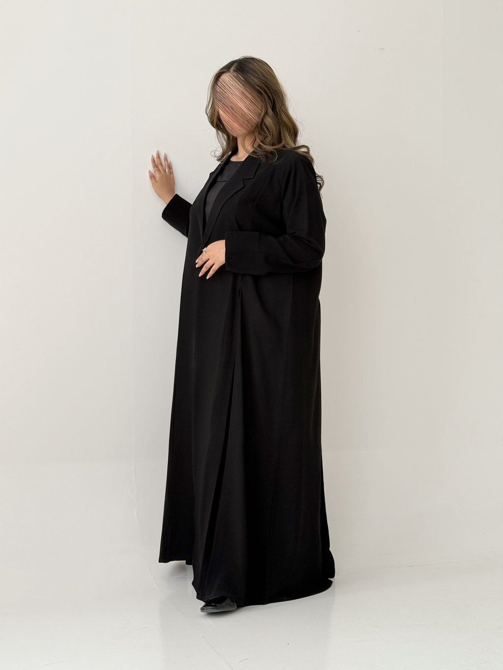 S788 عباية نسائي مع طرحة