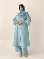 طقم عباية نسائي 3ق S733
