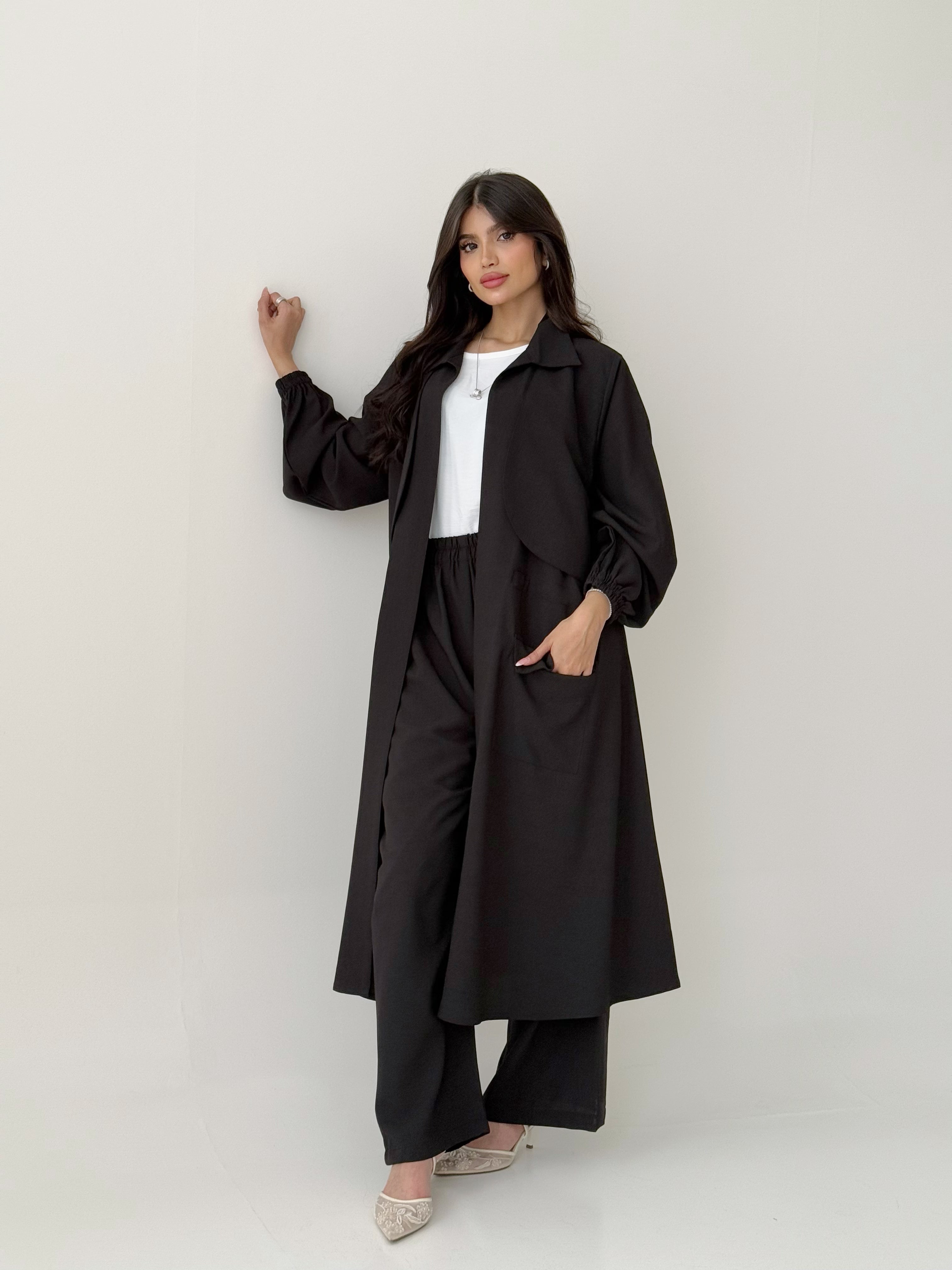 طقم عباية نسائي 3ق S733