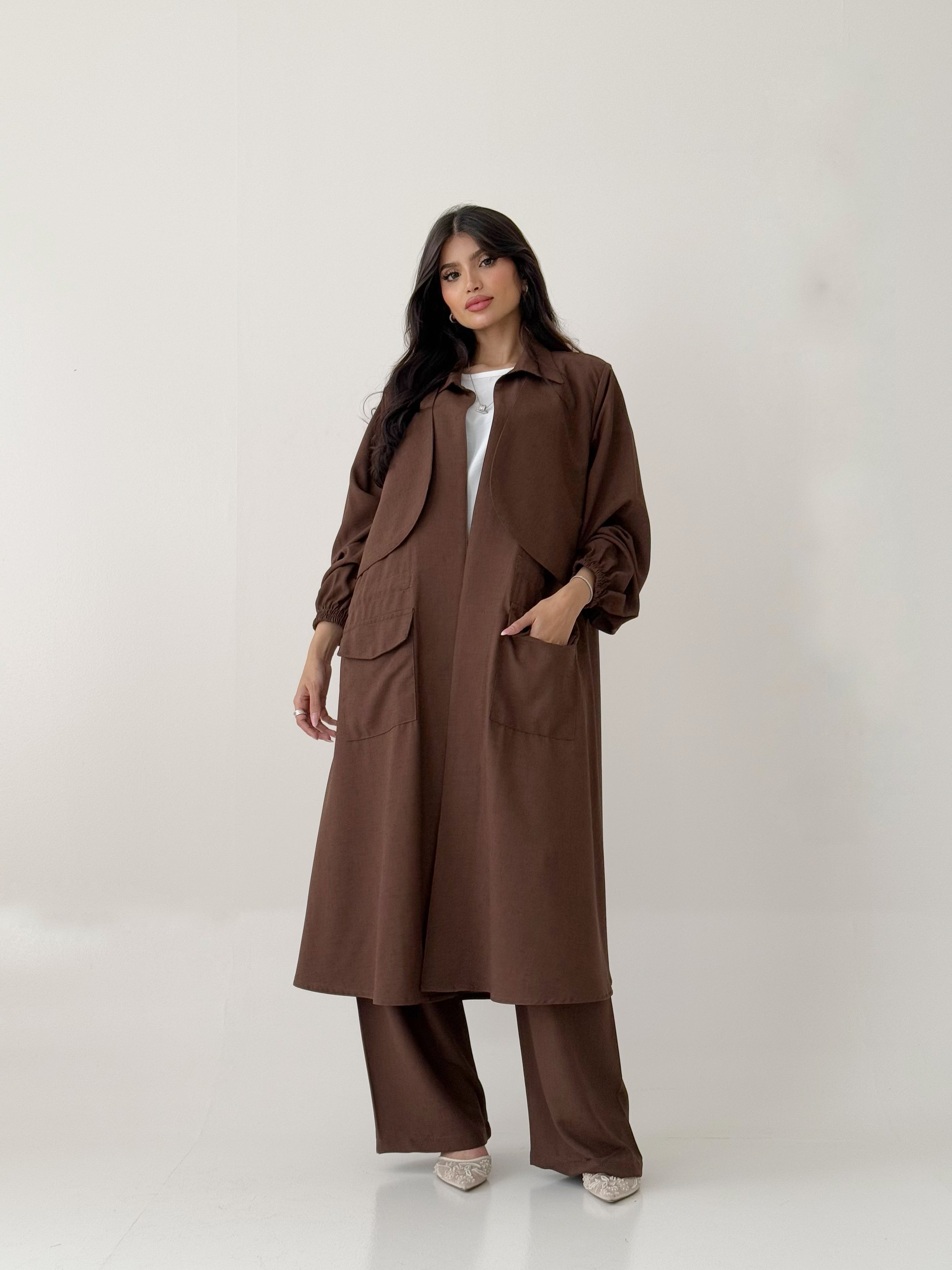 طقم عباية نسائي 3ق S733