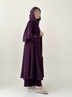 sh520 طقم عبايه نسائي 4 قطع