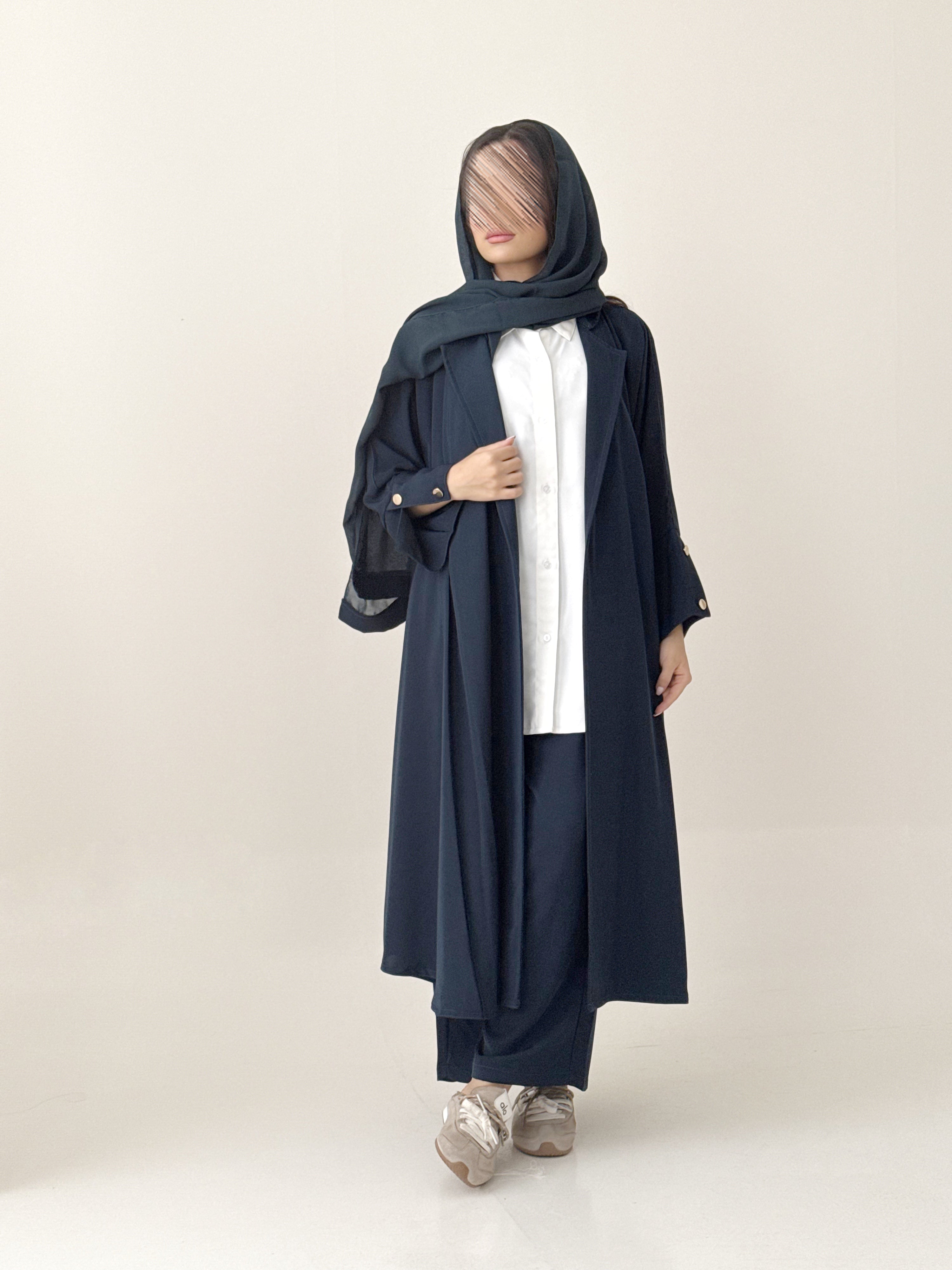 sh520 طقم عبايه نسائي 4 قطع