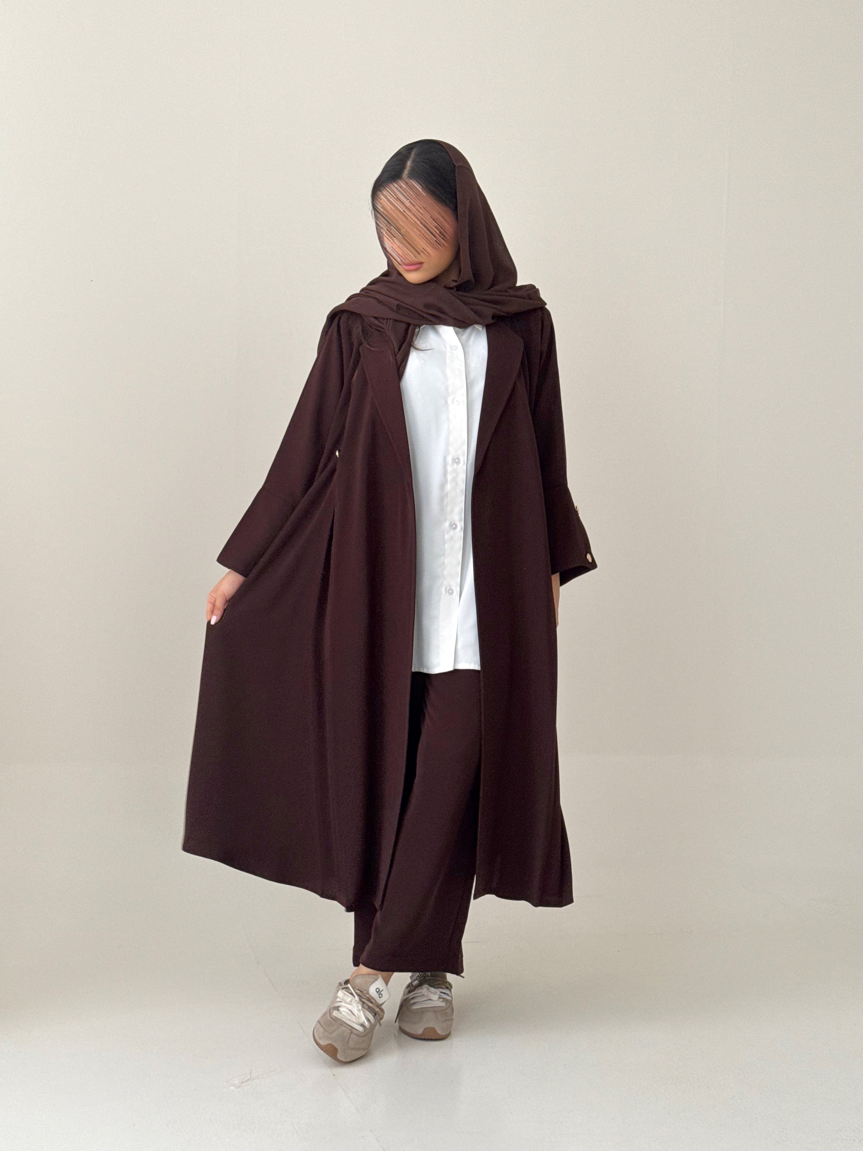 sh520 طقم عبايه نسائي 4 قطع