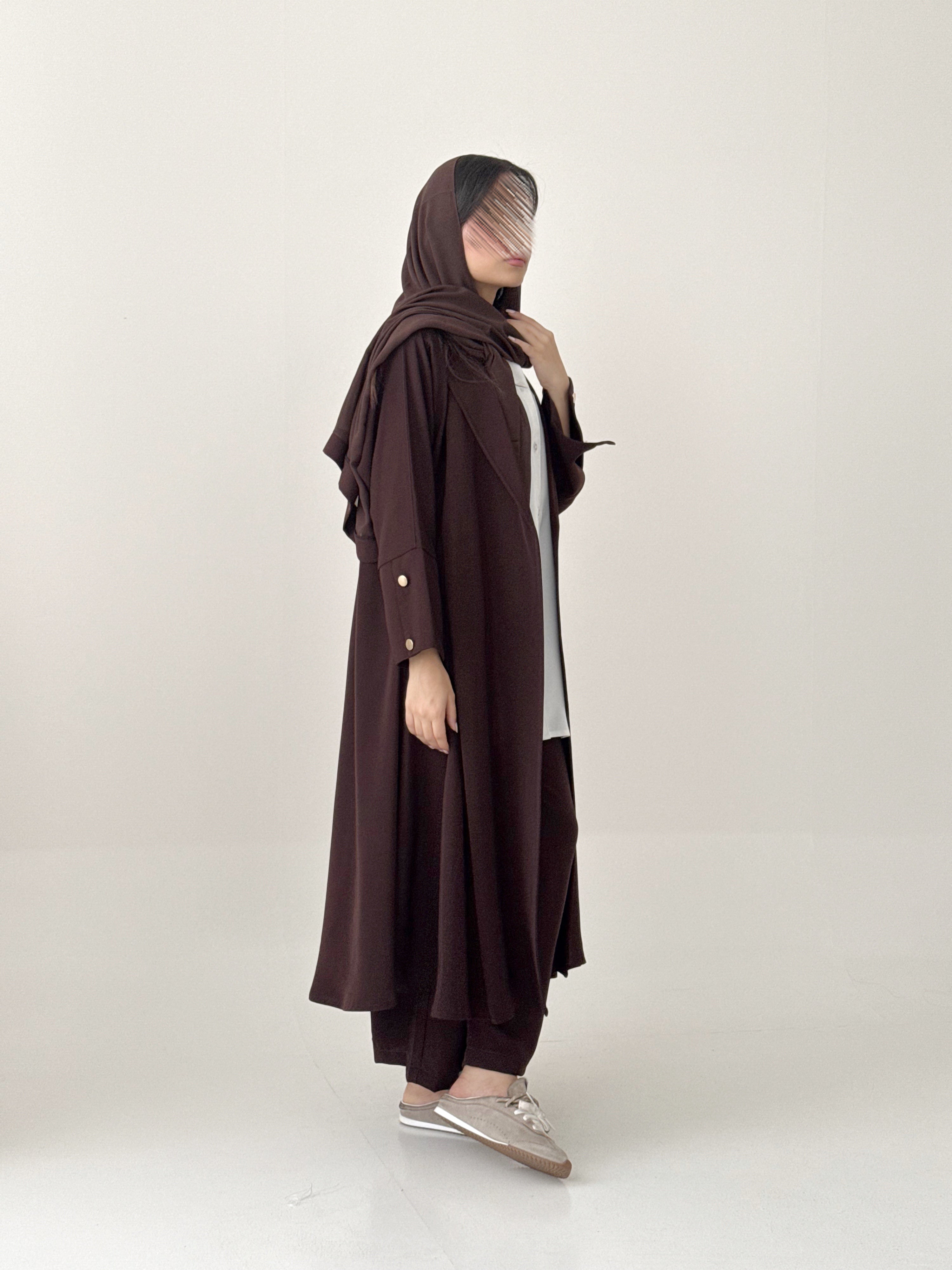 sh520 طقم عبايه نسائي 4 قطع