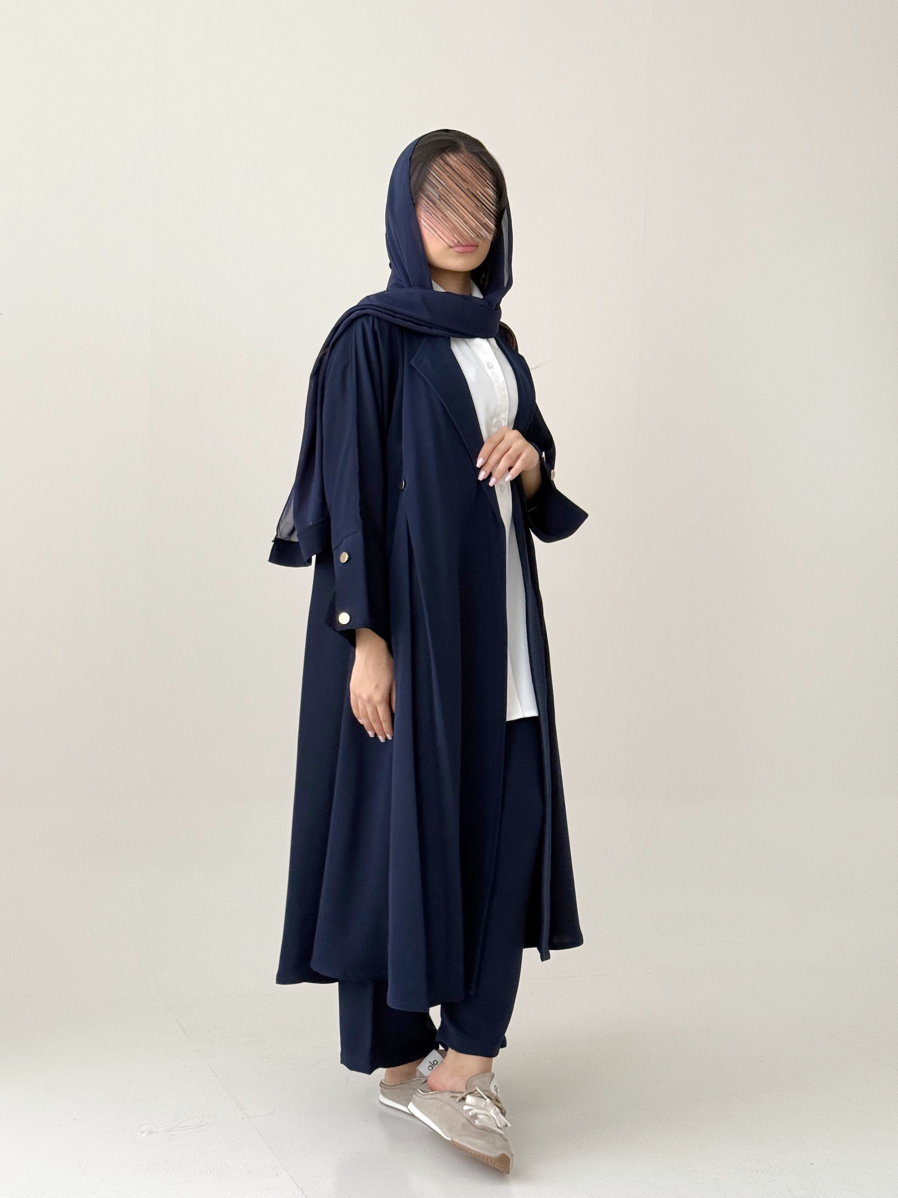sh520 طقم عبايه نسائي 4 قطع
