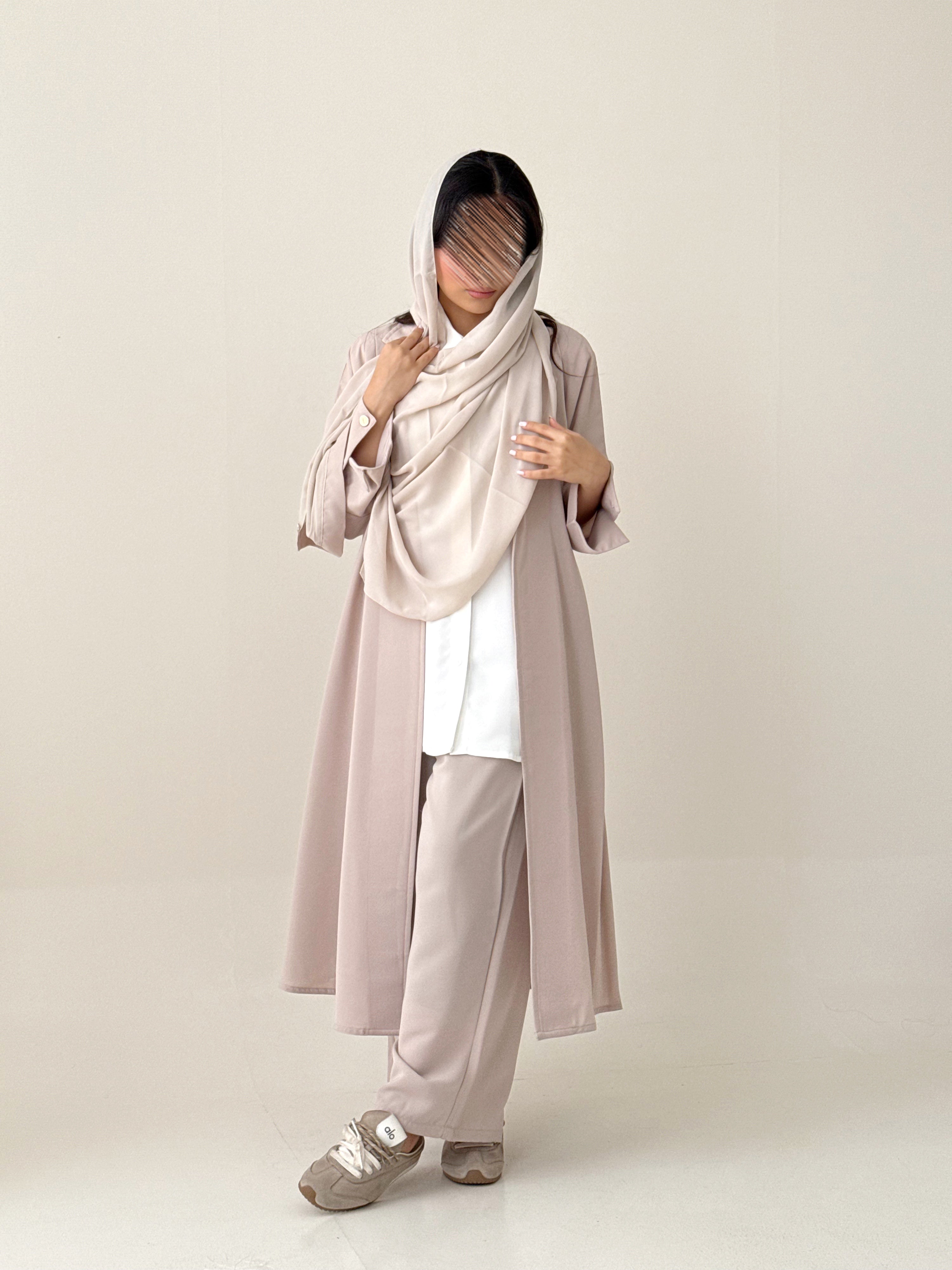 sh520 طقم عبايه نسائي 4 قطع