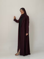 S788 عباية نسائي مع طرحة