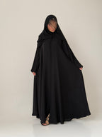 S634 عباية مع طرحة دبل كلوش انترنت
