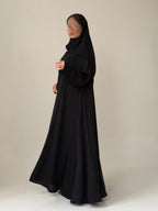 S671 عباية مع طرحة دبل كلوش انترنت