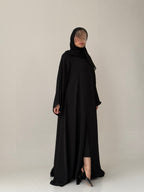 عباية مع طرحة دبل كلوش انترنت S473