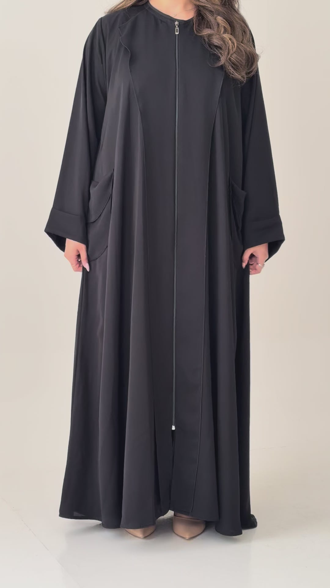 S43 عباية نسائي مع طرحة