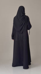 S746 عباية نسائي مع طرحة