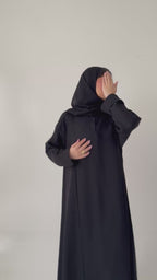 S335 عباية مع طرحة دبل كلوش انترنت