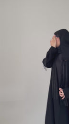 S746 عباية نسائي مع طرحة