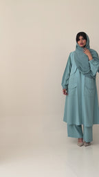طقم عباية نسائي 3ق S733