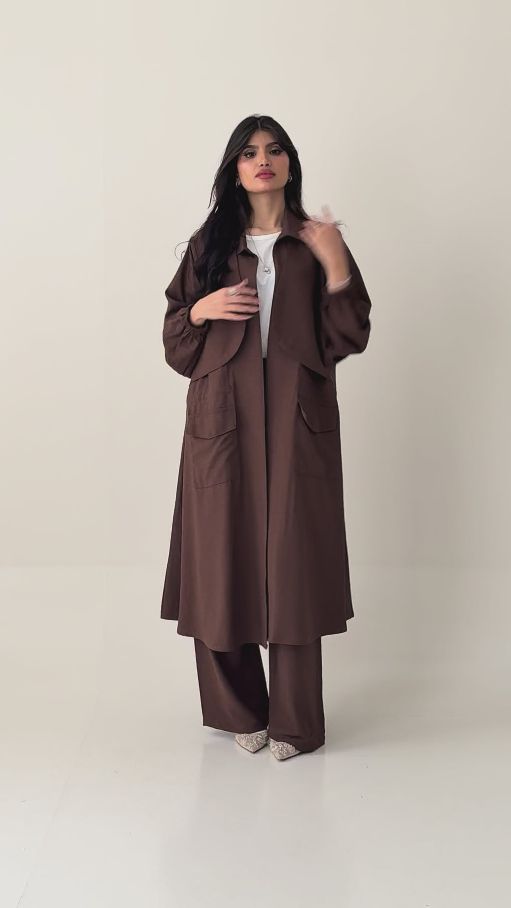 طقم عباية نسائي 3ق S733