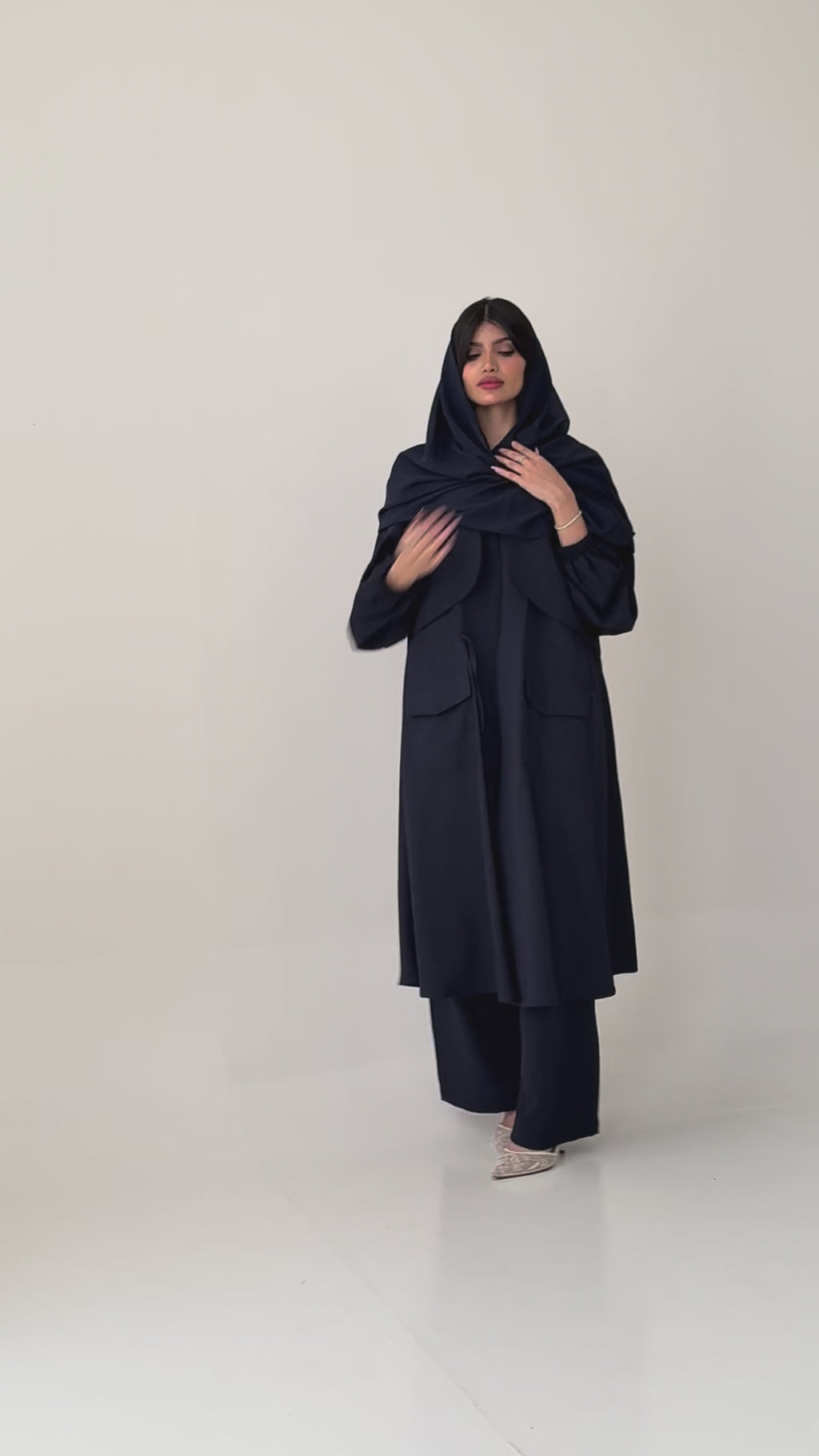 طقم عباية نسائي 3ق S733