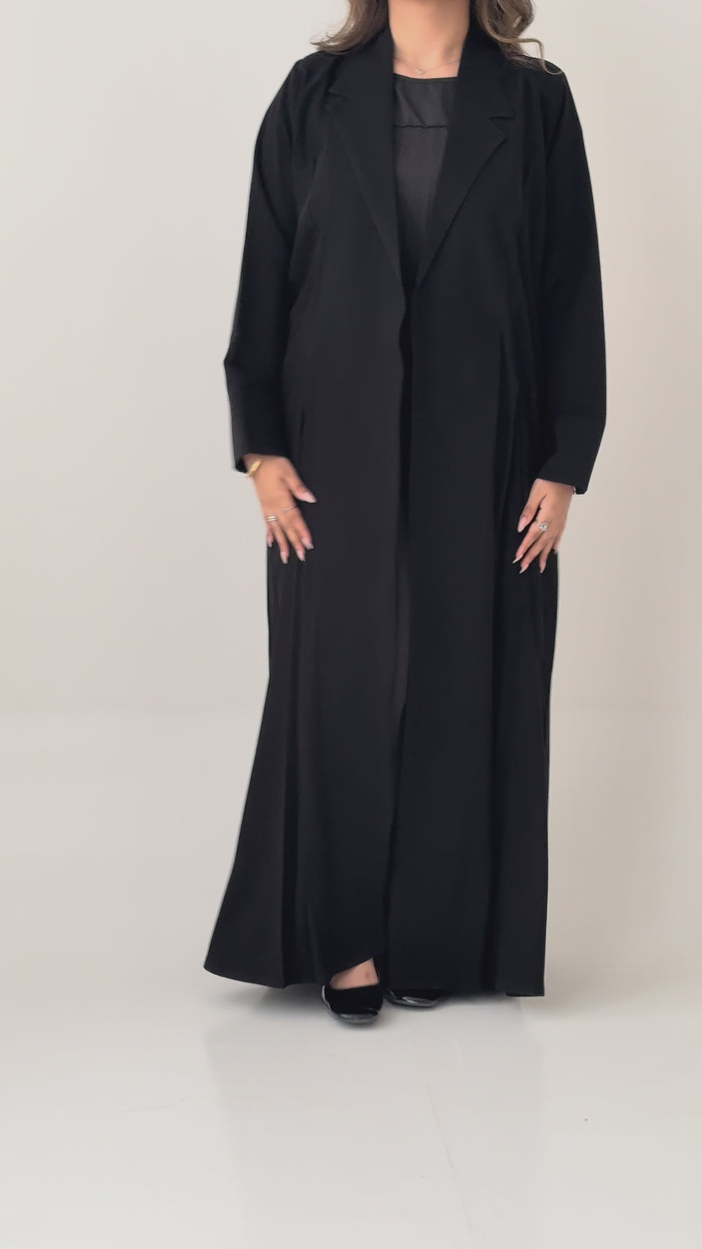 S788 عباية نسائي مع طرحة