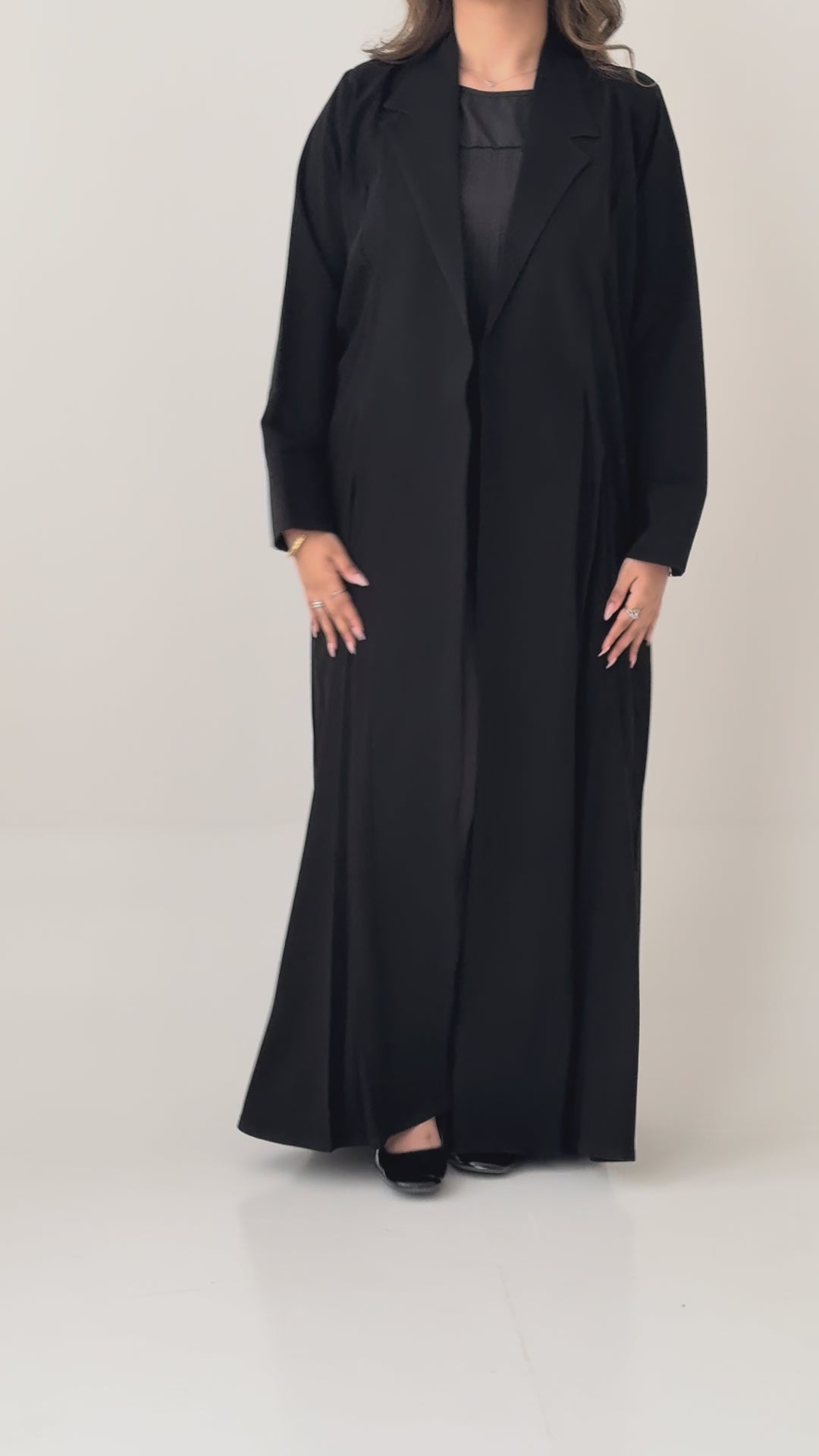 S788 عباية نسائي مع طرحة
