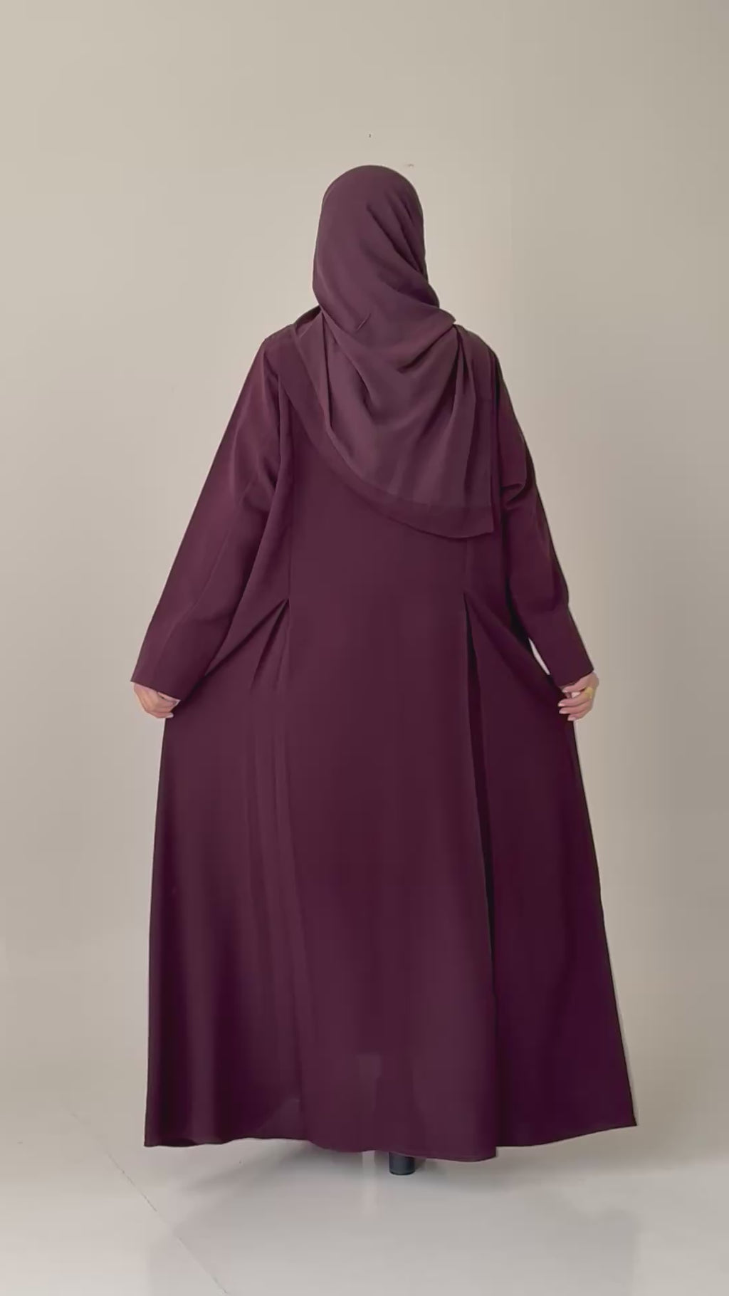 S788 عباية نسائي مع طرحة